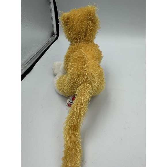 Ganz Webkinz Orange Cat Plush 13" Stuffed Animal Floppy Kitty No Codes HM017 - Picture 4 of 11
